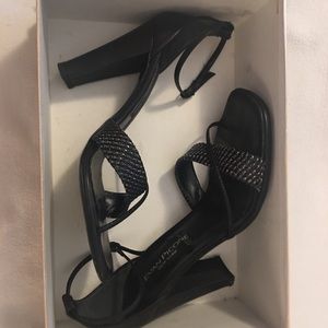 Vintage Evan-Picone dressy square toed sandals